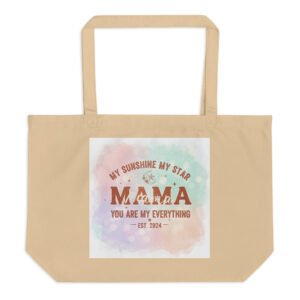 large organic tote bag
