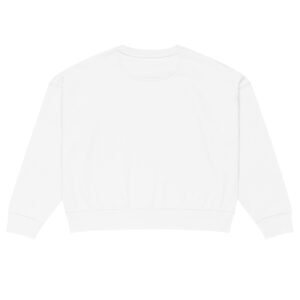women’s organic crew neck sweatshirt